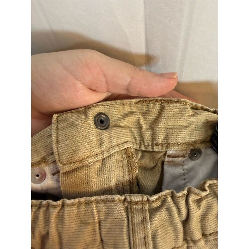 OshKosh B'gosh Toddler Unisex Jeans Tan Slim Straight 5-Pocket Elastic Waist - Picture 14 of 15